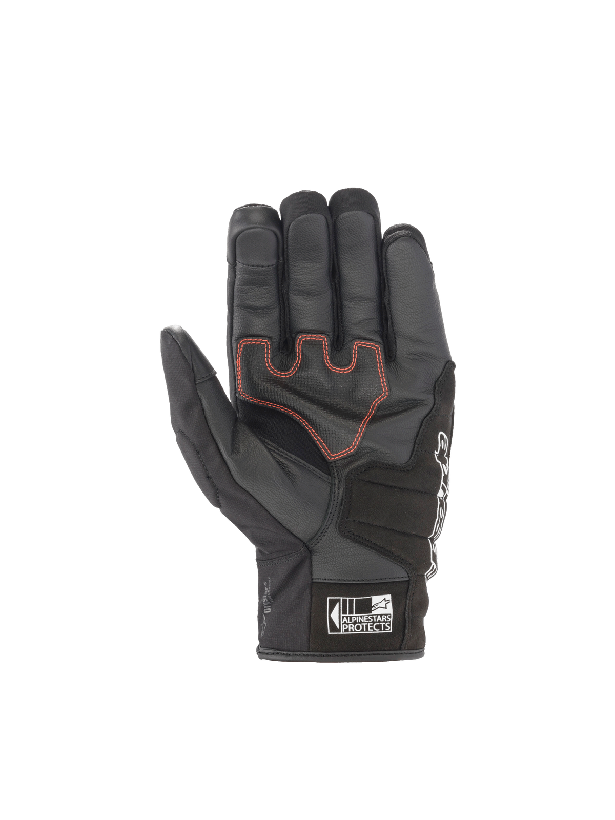 Alpinestars SMX Z Drystar® gloves in Black/Fluo Red