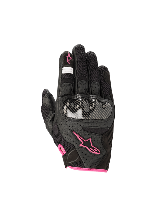 Alpinestars Stella SMX-1 Air V2 Gloves in Black/Fuchsia