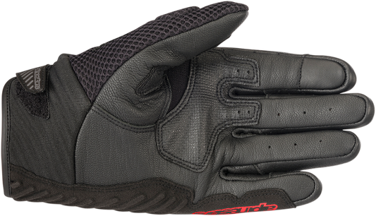 SMX-1 Air Carbon V2 Gloves - Black/Fluo Red