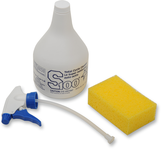 S100 Total Cycle Cleaner in Deluxe Kit - 1L