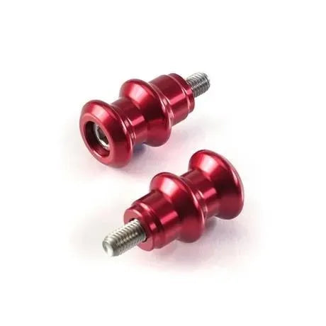 CNC Machined Paddock Stand Bobbins - Red