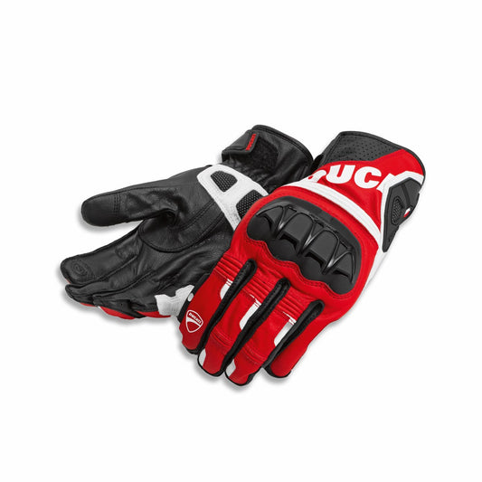 Ducati Sport C5 Motorcycle Racing Gloves CE Certified Red / Blue