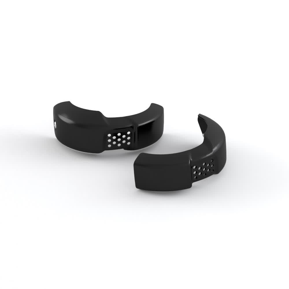 Intake covers kit in black