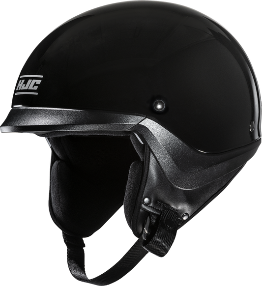 HJC C20 Solid Helmet in Metal Black