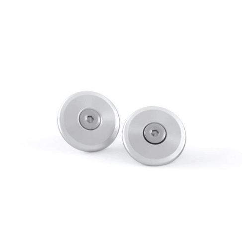 Triumph Bar End Finisher Pair Clear