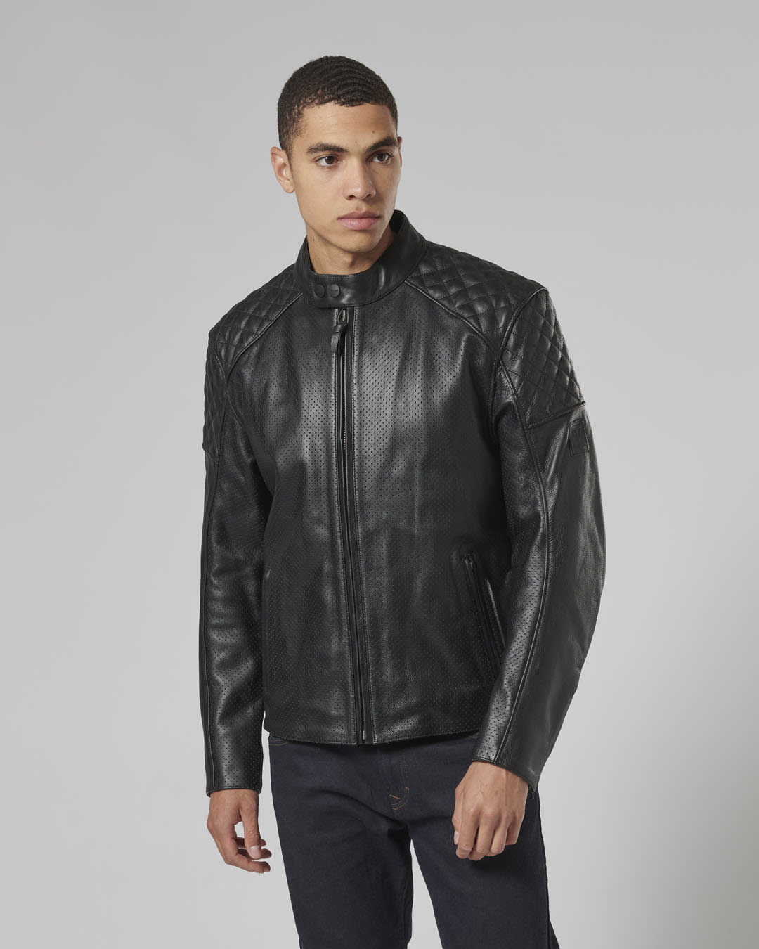 Triumph Braddan Air Race Jacket - Black