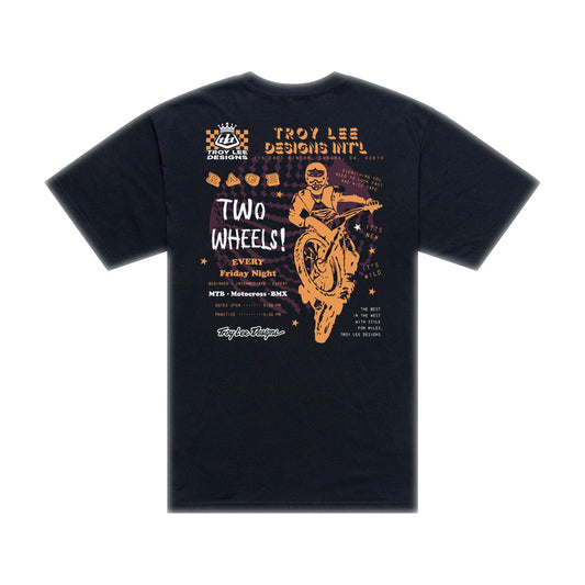 Troy Lee Designs Short Sleeve Tee Friday Night Black