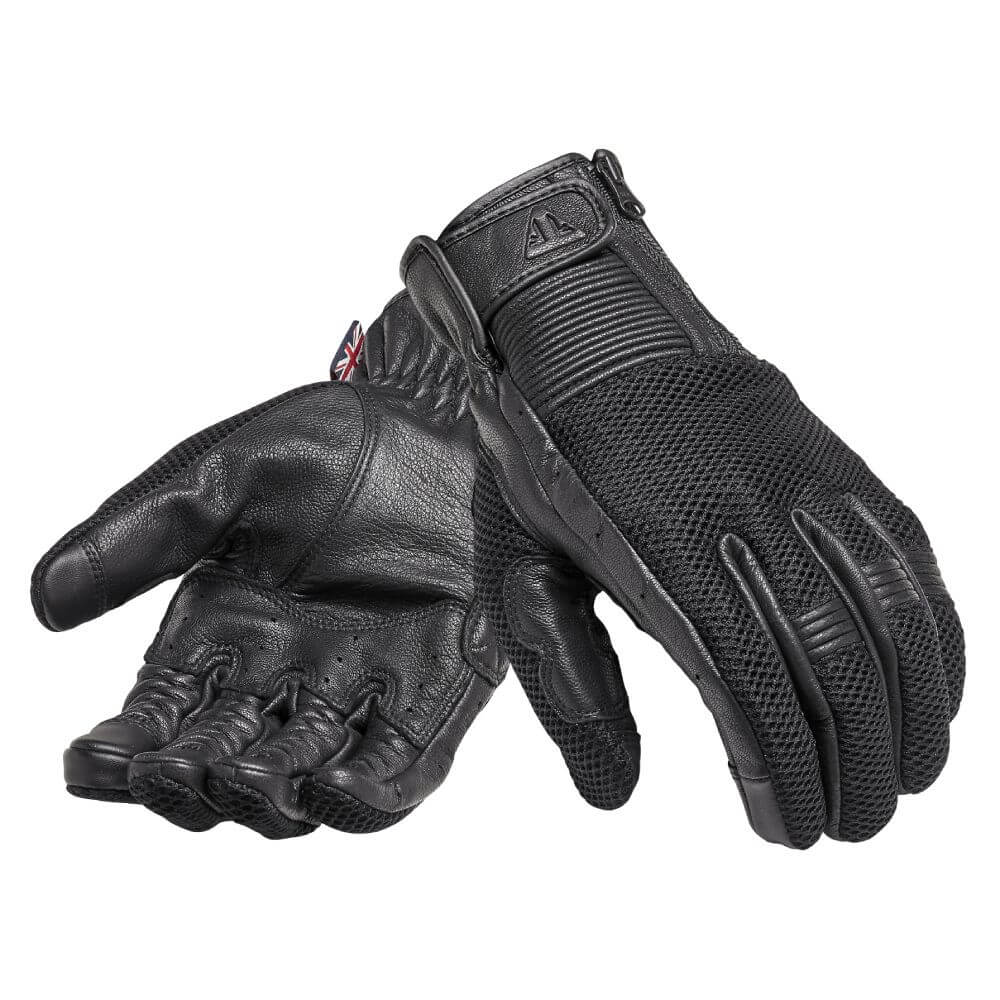 Triumph Raven Mesh Gloves Black
