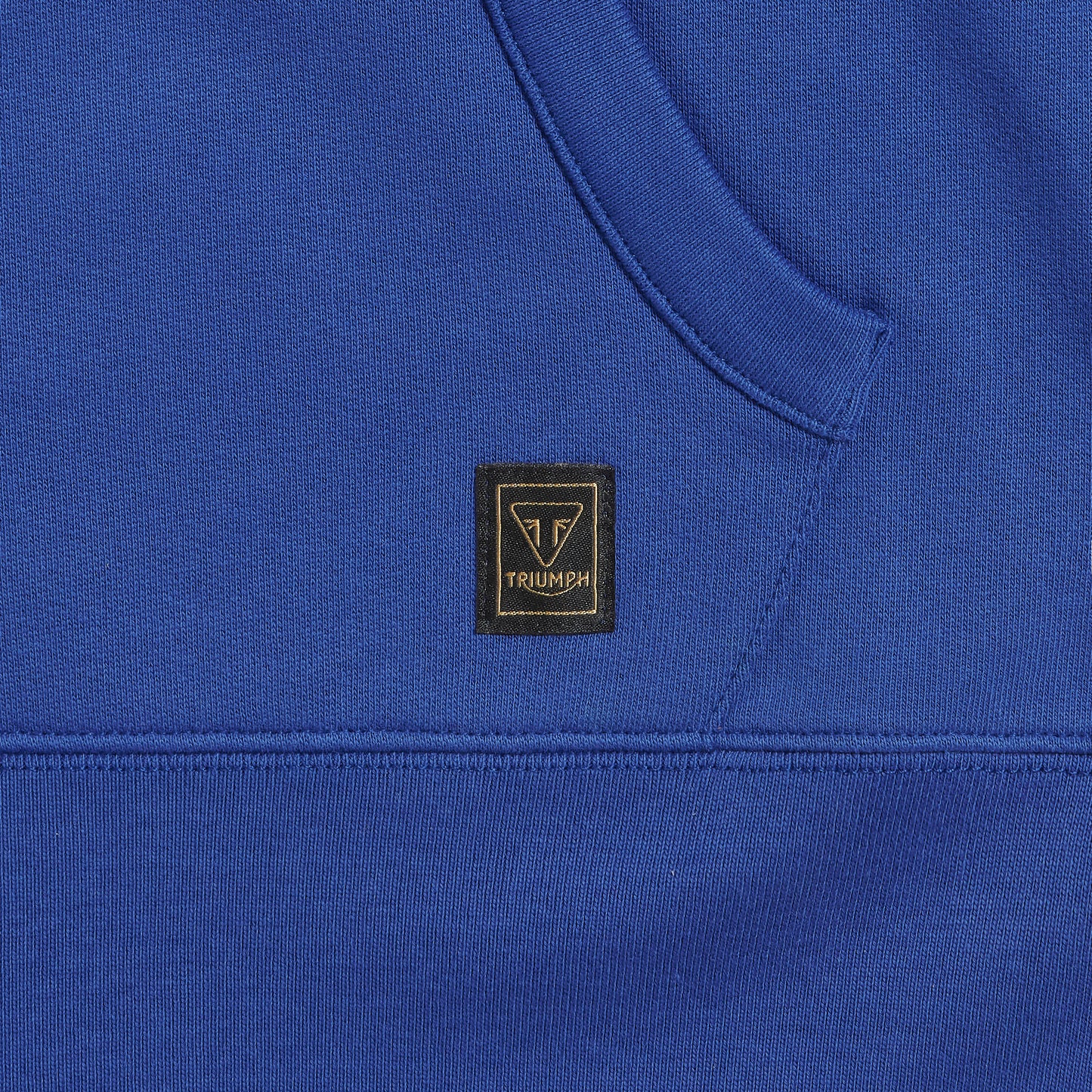 Triumph Carrick Pull-On Hoodie Blue / Bone