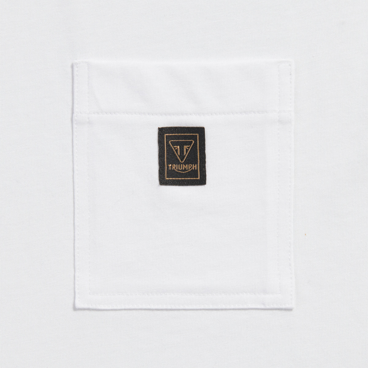 Triumph New Boots Tee White, detail view