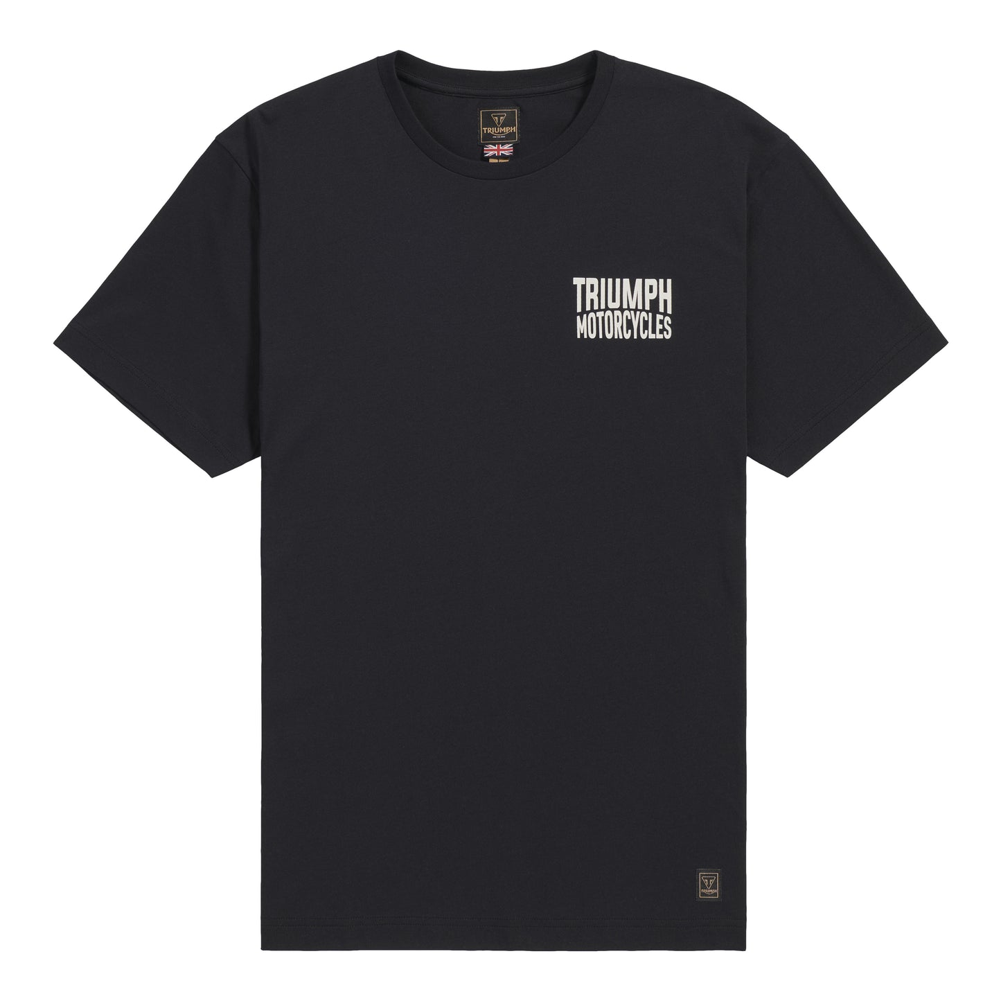 Triumph End Game Tee Black, front view