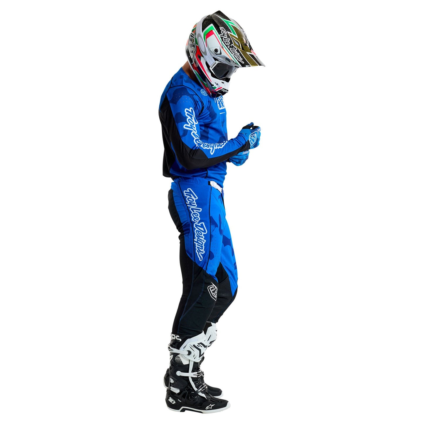 SE Pro Pant Blotted Bright Blue