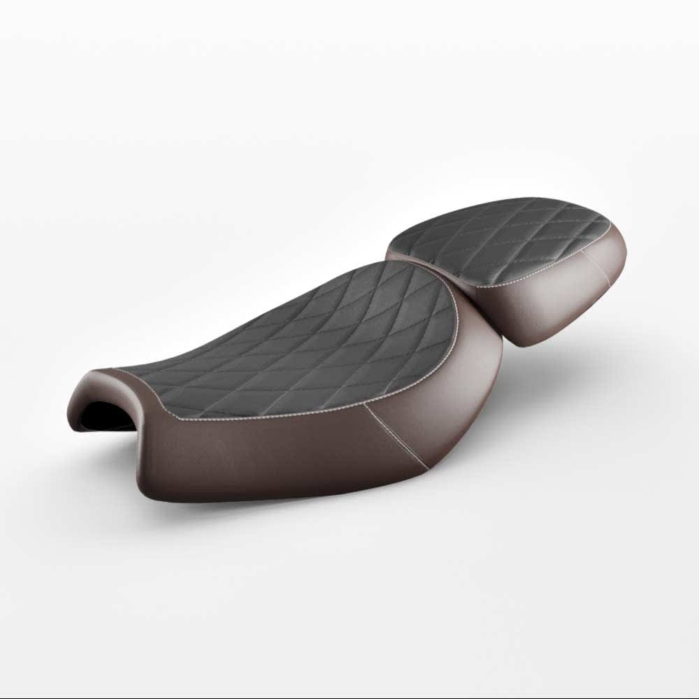 QUILTED RIDER AND PILLION SEAT