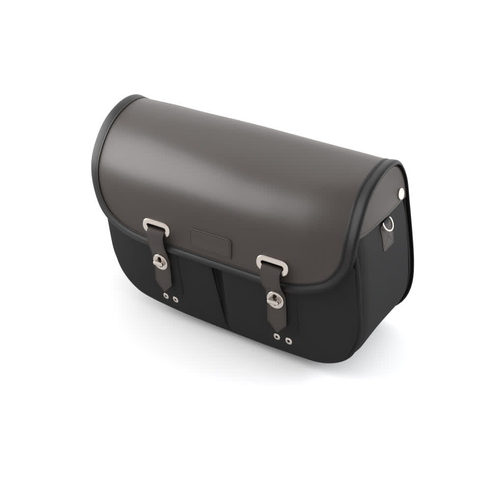 Waxed Cotton Pannier LHS