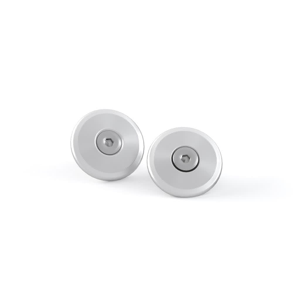 Bar End Finishers - Clear Anodised