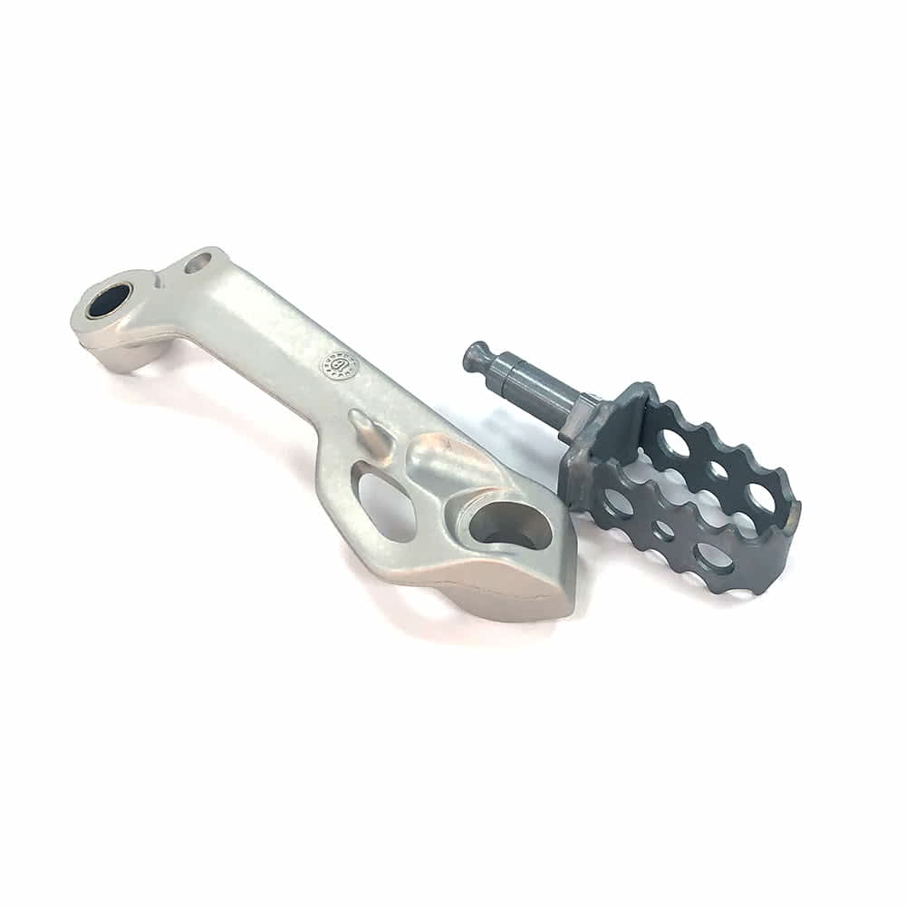 ADJUSTABLE FOLDING BRAKE PEDAL
