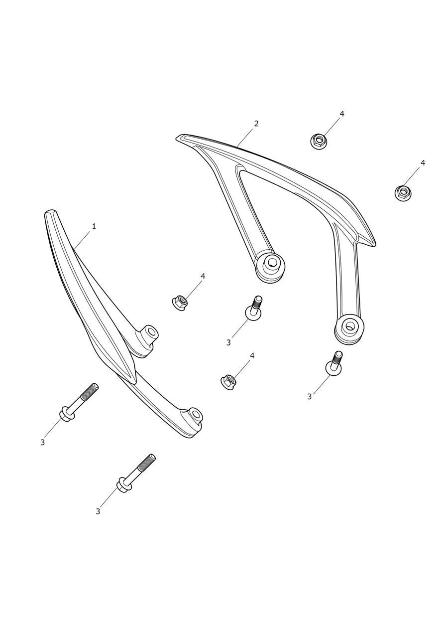 Grab Handles exploded diagram