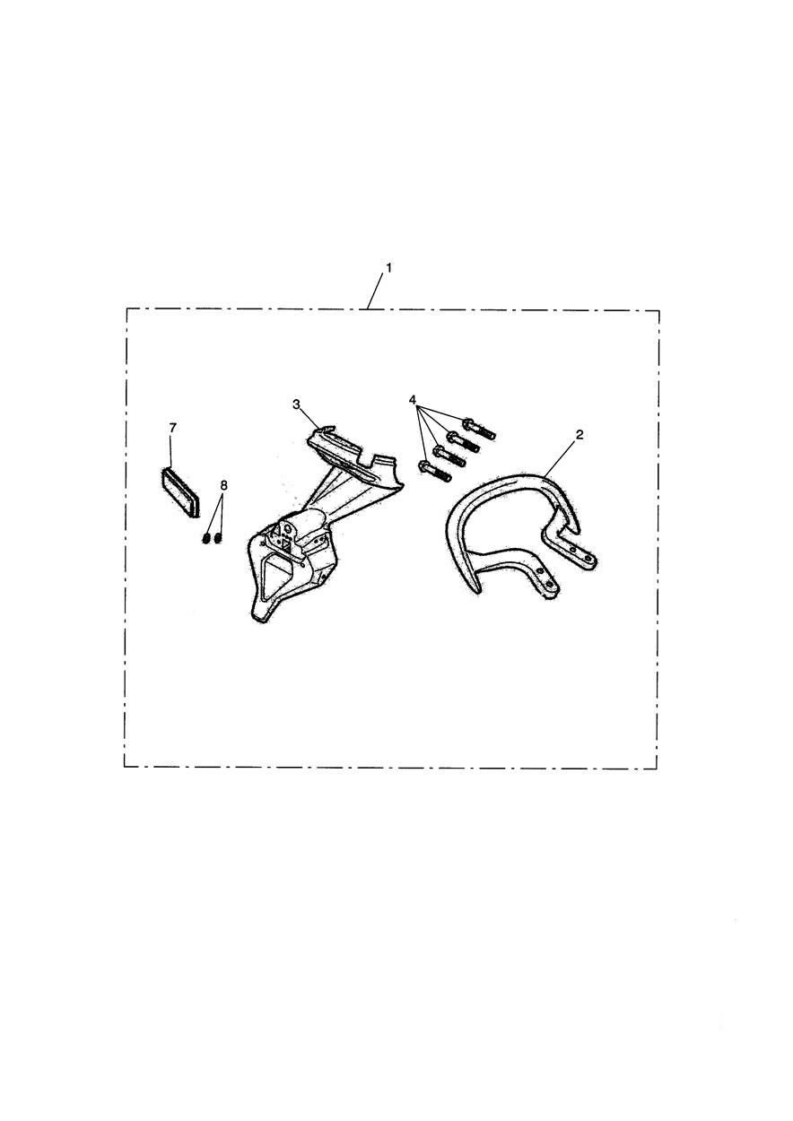 Grab Rail Kit exploded diagram
