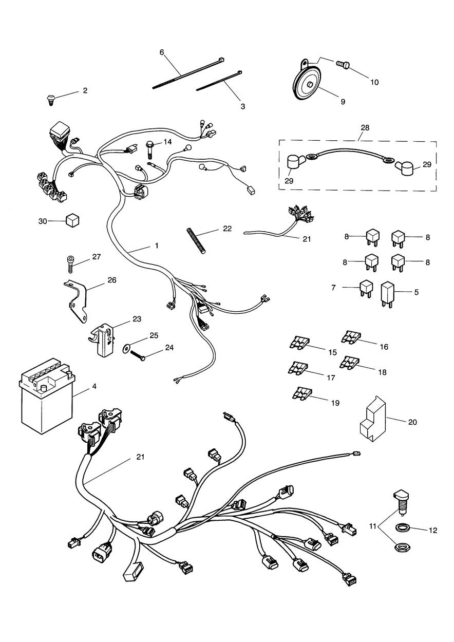 Electrical Equipment exploded diagram