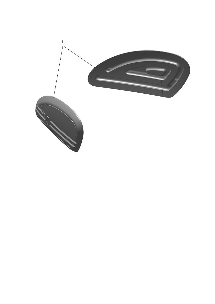 Knee Pad Kit exploded diagram