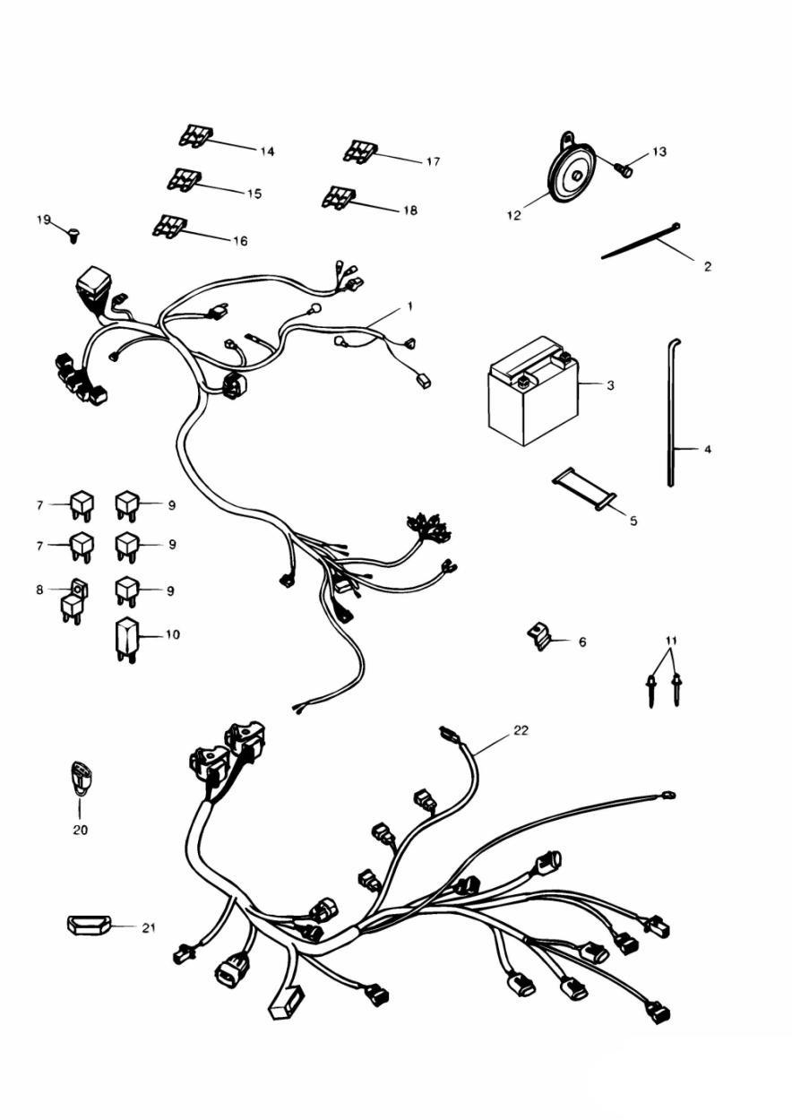 Electrical Equipment exploded diagram