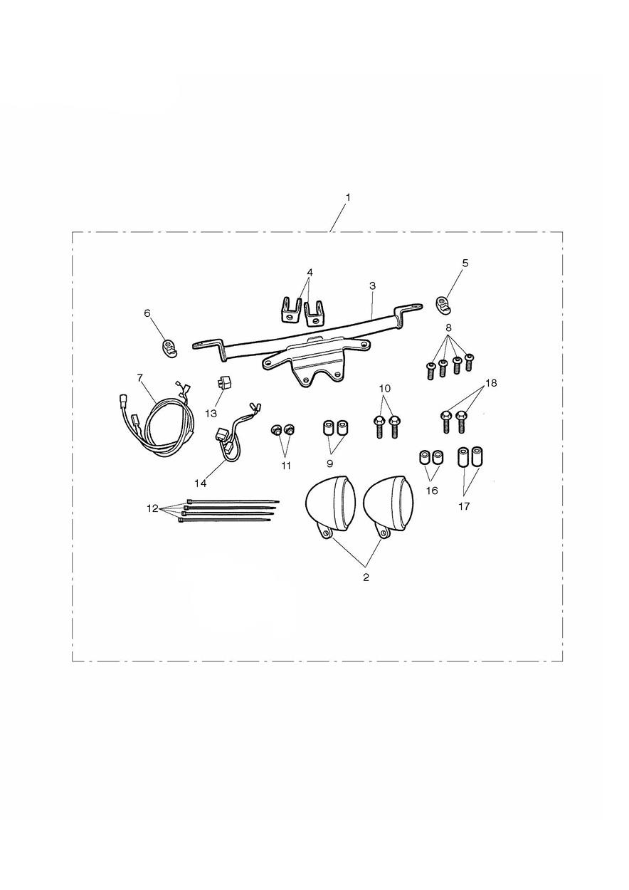 Fog Lamps exploded diagram