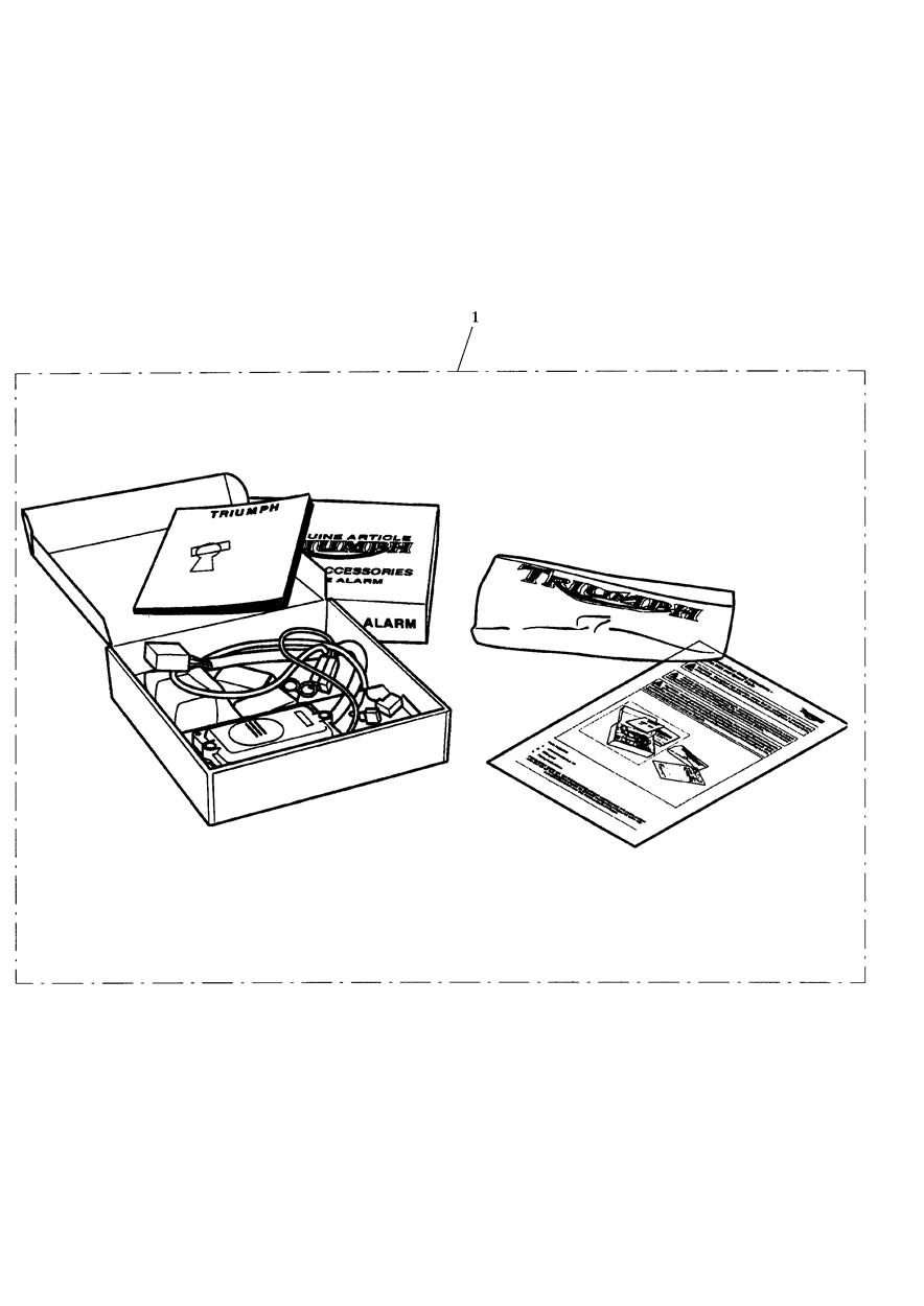 Alarm Kit, S4 exploded diagram