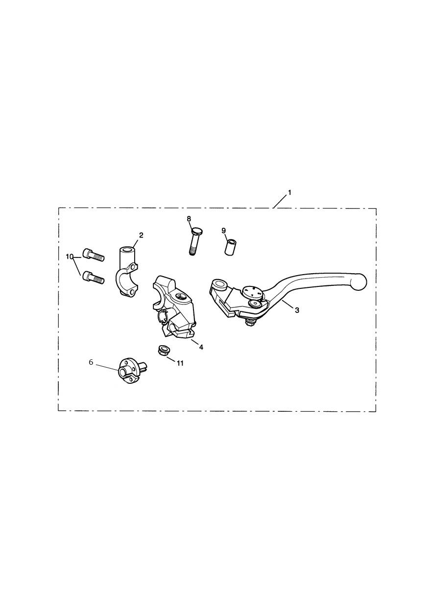Clutch Controls & Switches exploded diagram