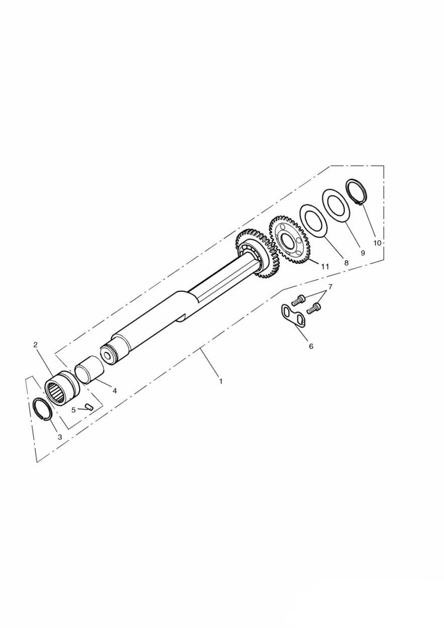 Balancer 3 Cylinder exploded diagram