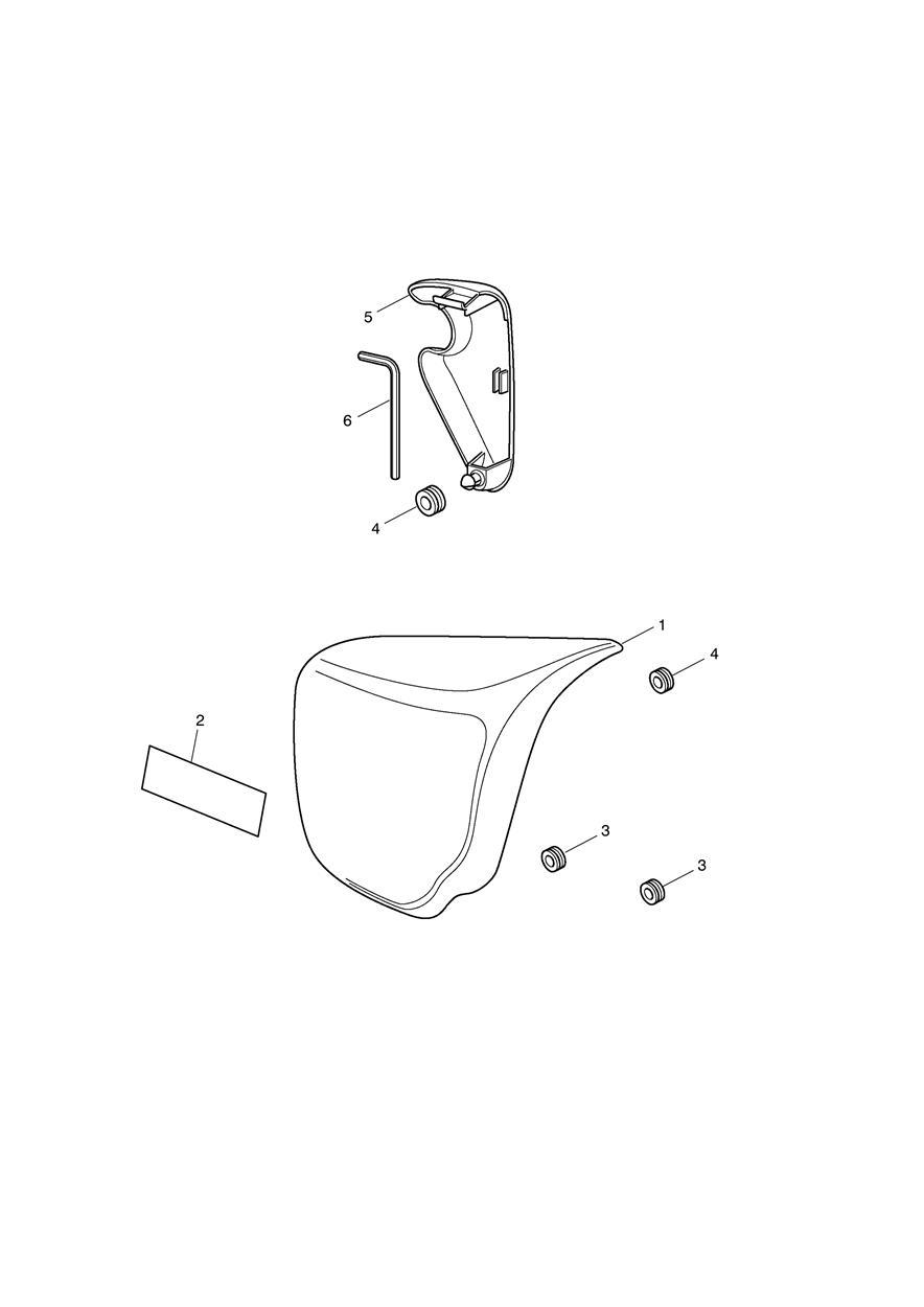 Bodywork - Side Panels exploded diagram