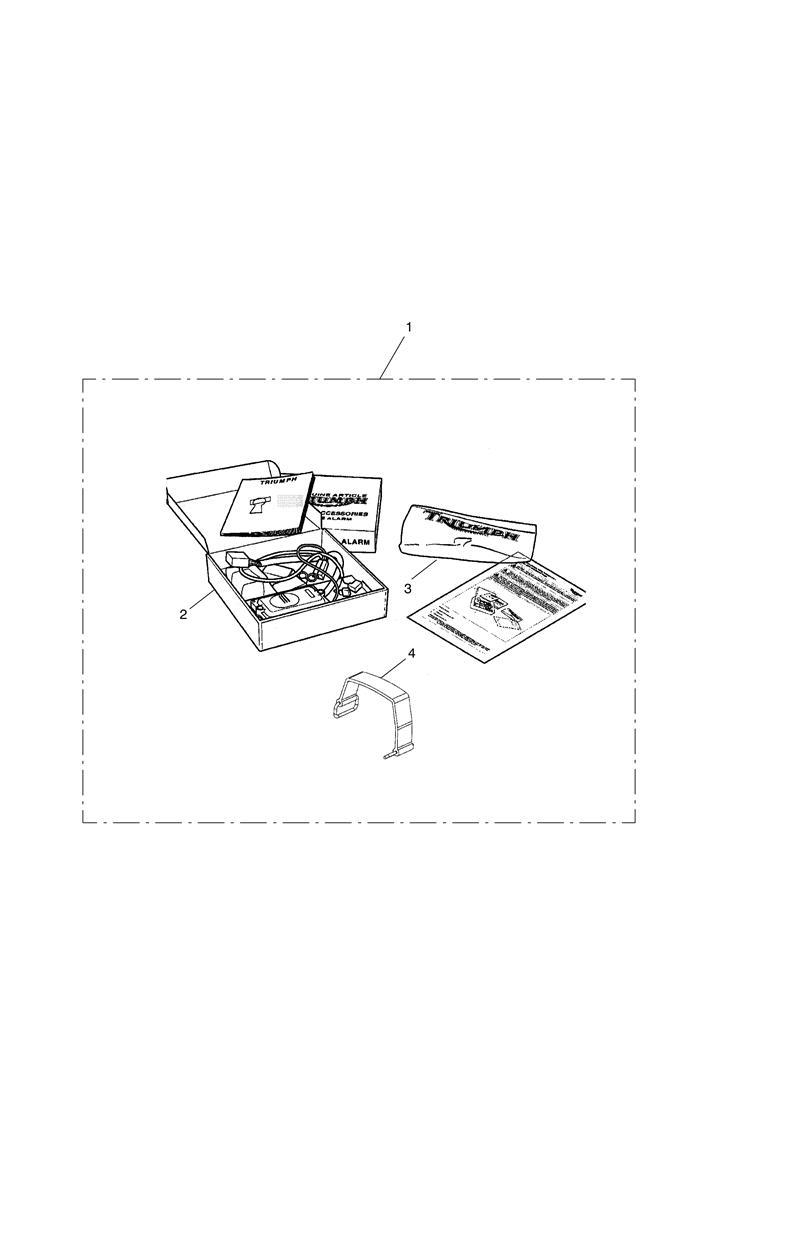 Alarm Kit, S4 exploded diagram