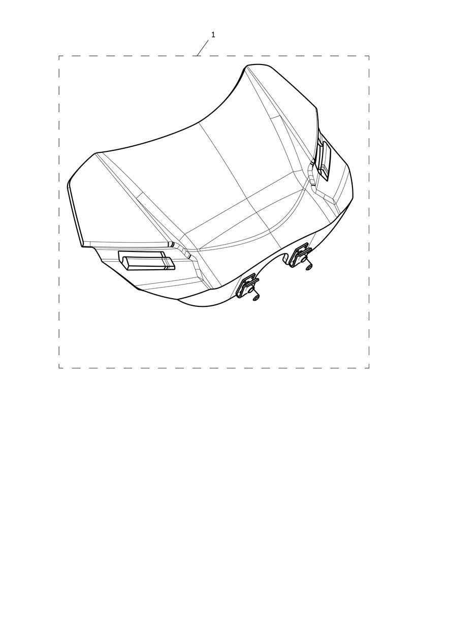 Flyscreen Visor Kit, Coated exploded diagram