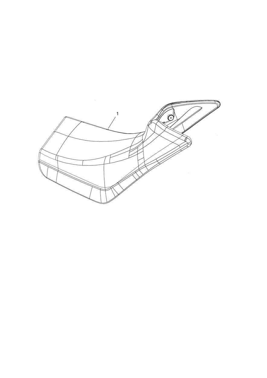 Seat, Rider, Comfort exploded diagram