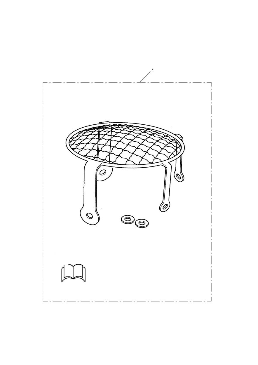 Headlamp Grille Kit exploded diagram