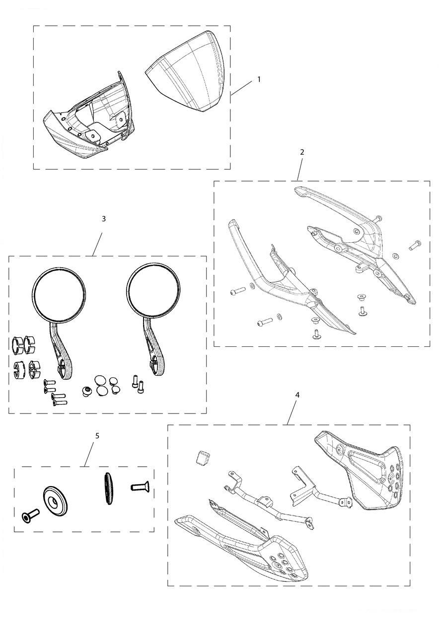Style Pack exploded diagram