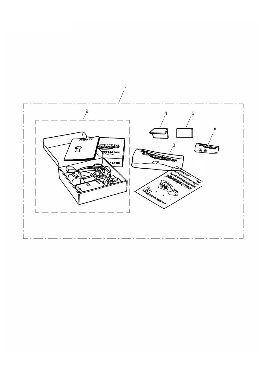 Alarm Kit, S4 exploded diagram