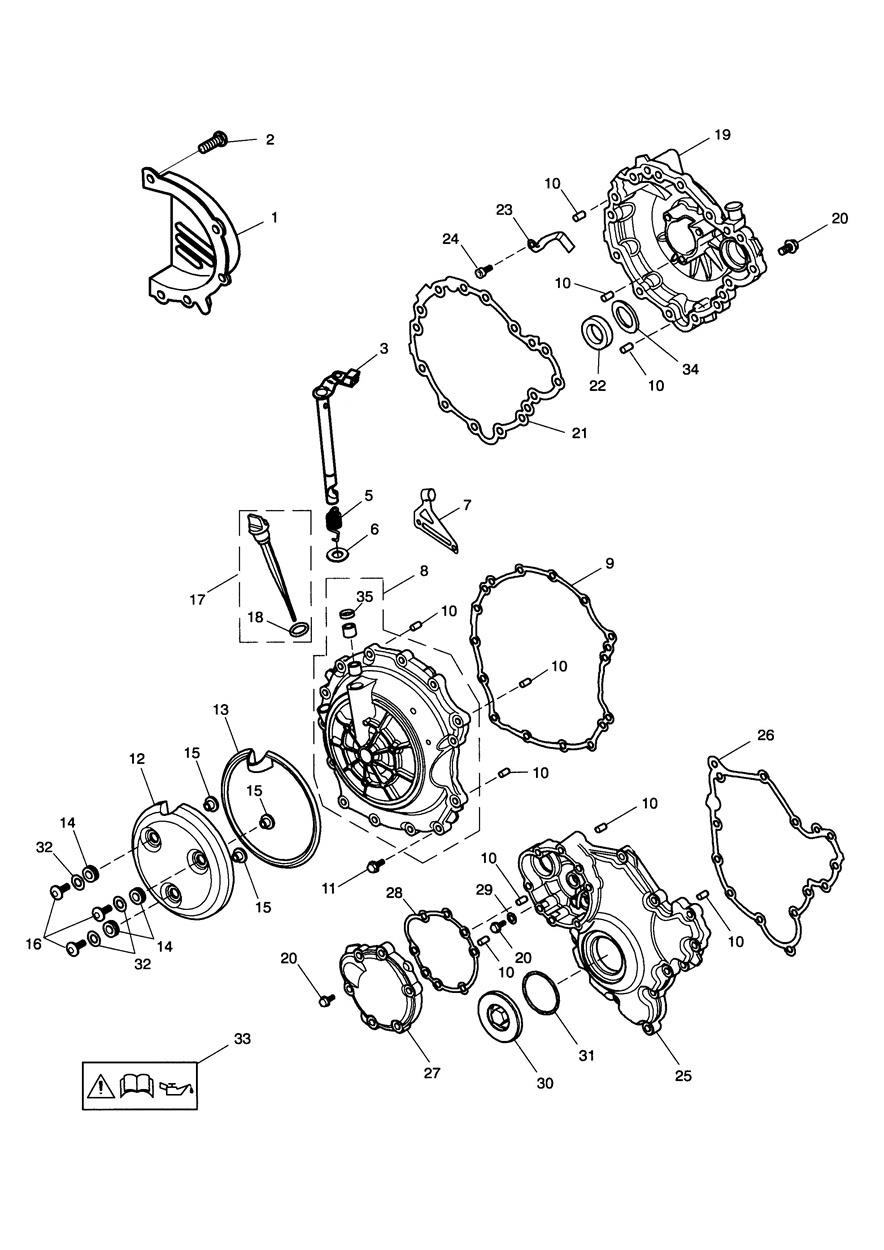 Engine Covers exploded diagram