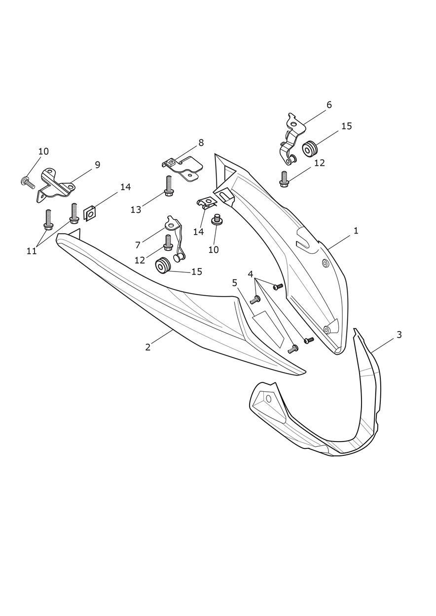 Bellypan exploded diagram