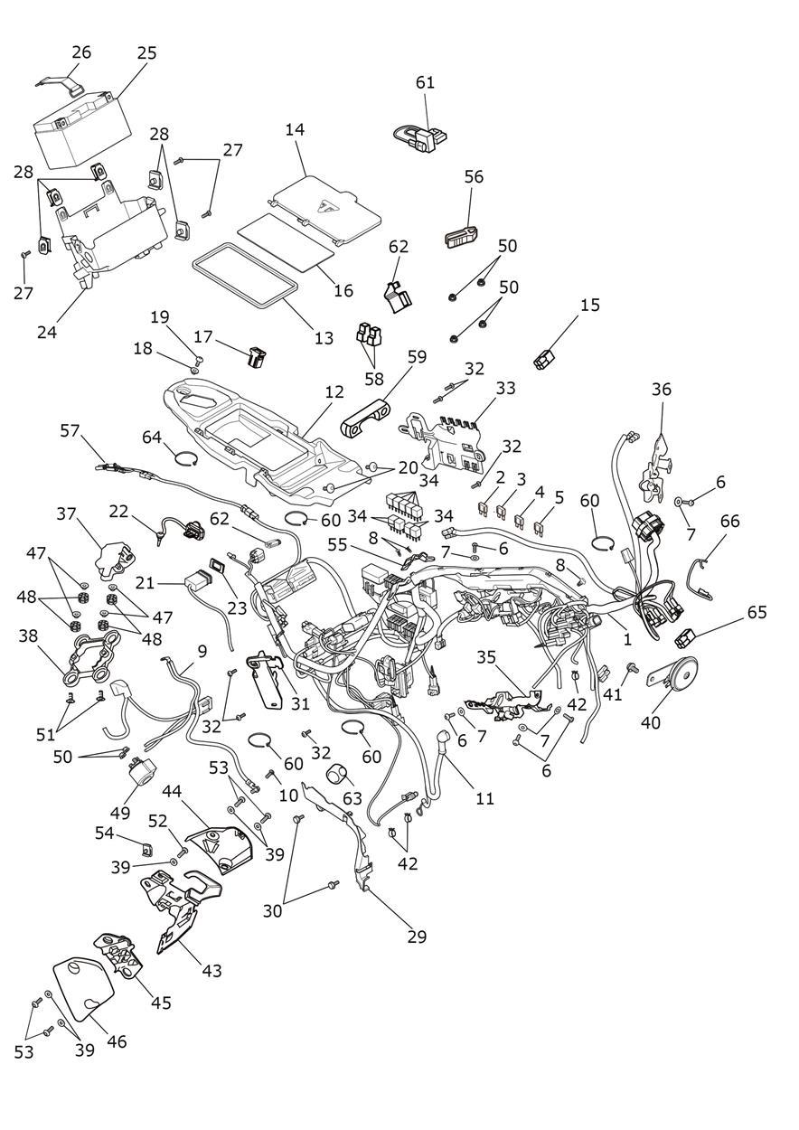 Electrical Equipment exploded diagram