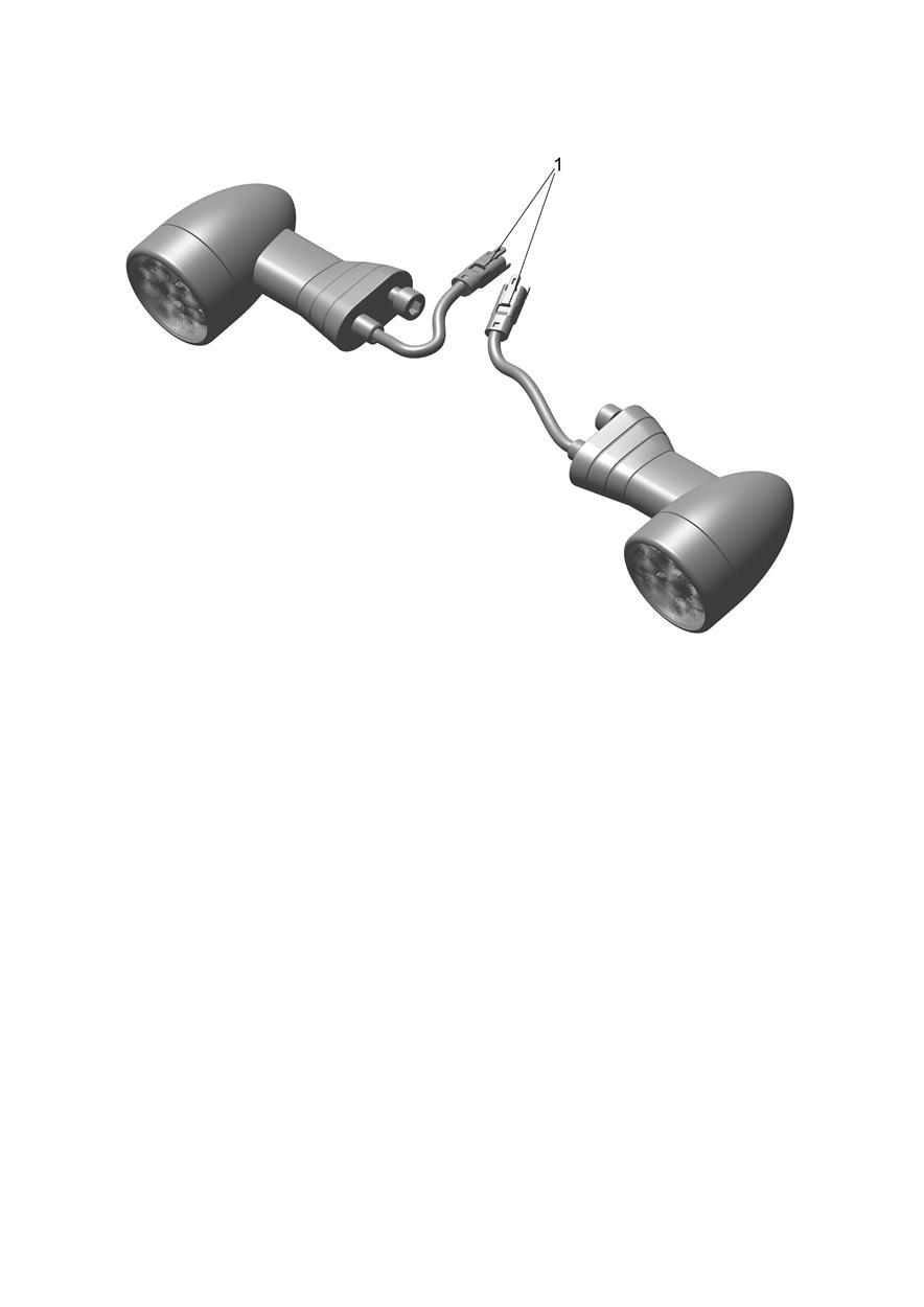 LED Indicator Kit, D40, Short, 60mm exploded diagram
