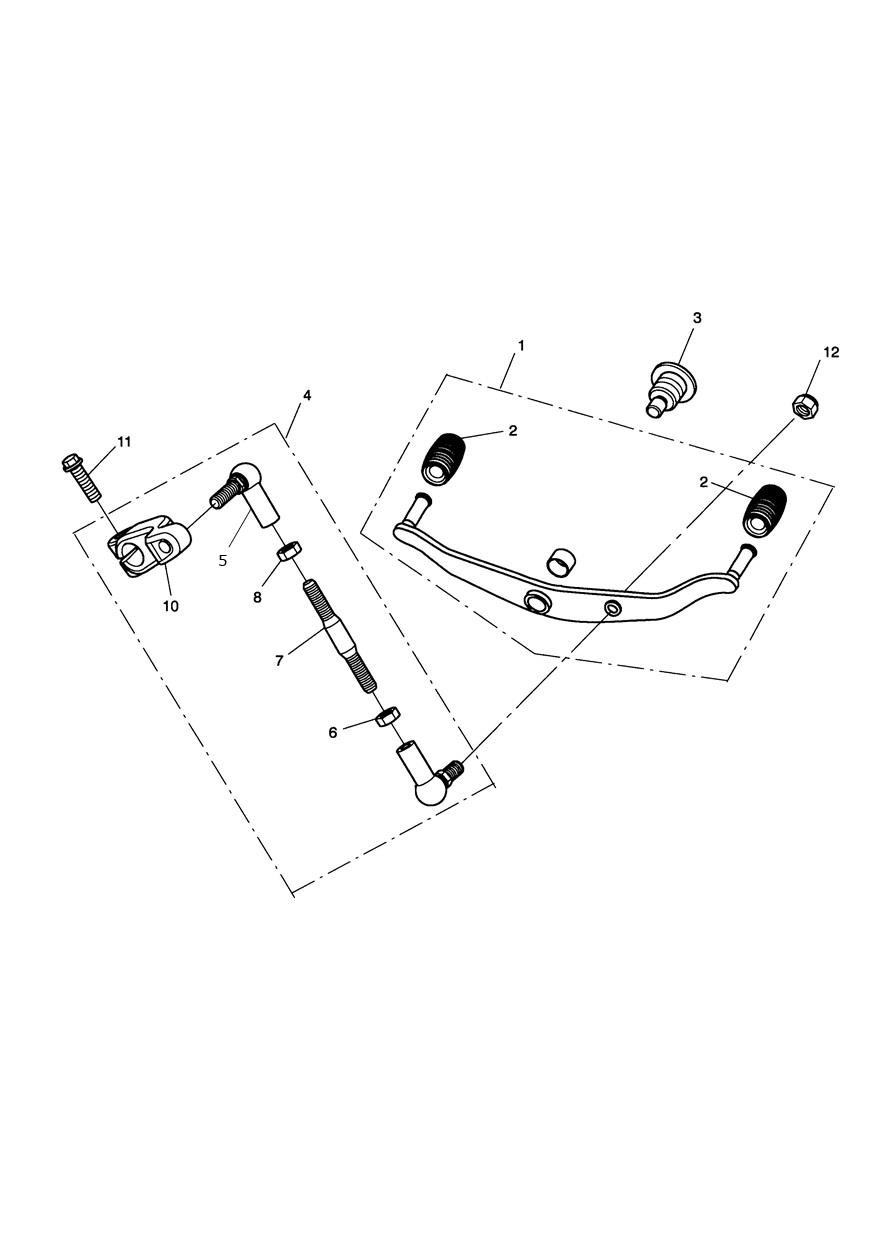 Gear Sel. Pedal-Rocket III Classic only (incl. Special Edition) exploded diagram
