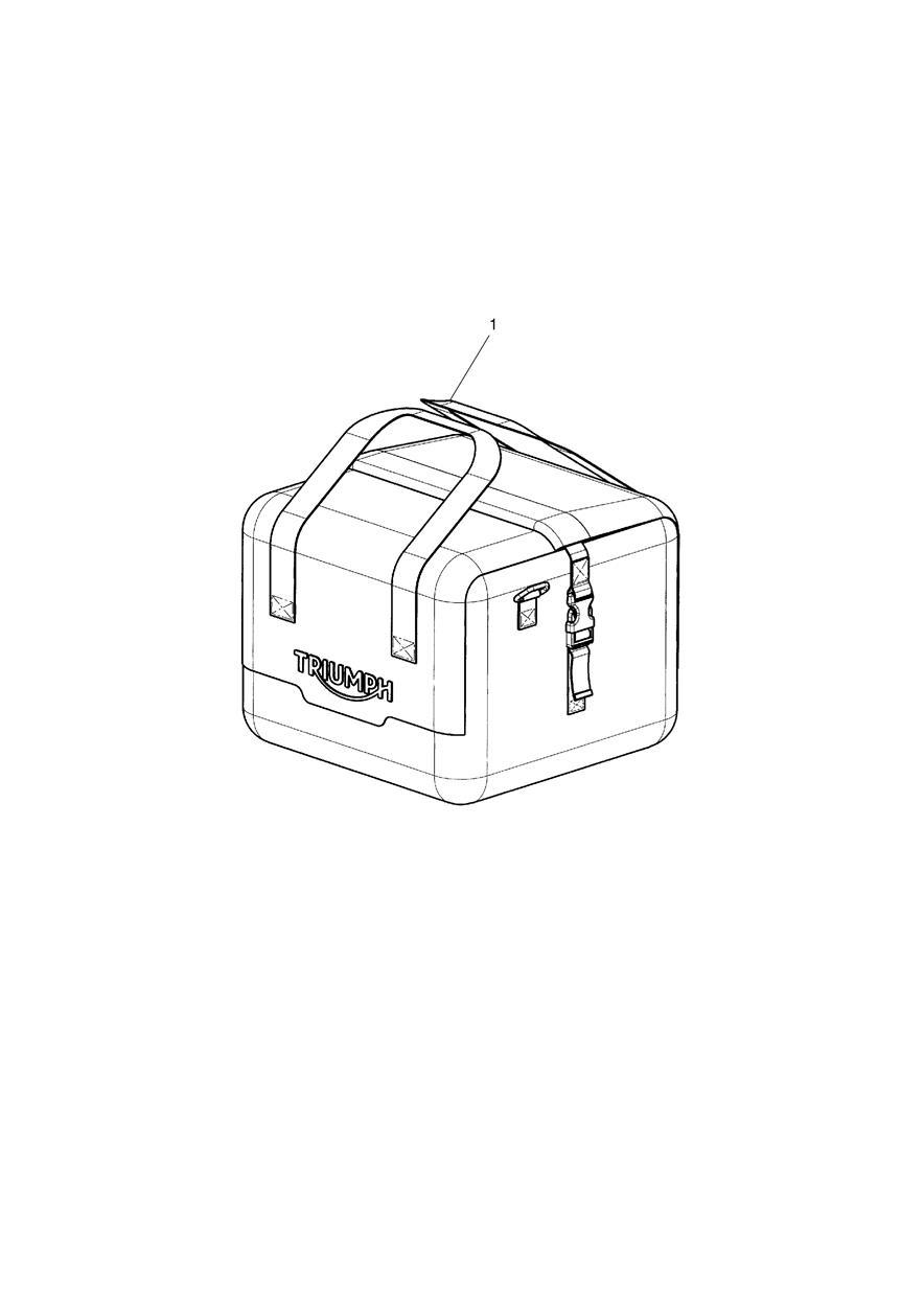 Inner Bag (Top Box) exploded diagram