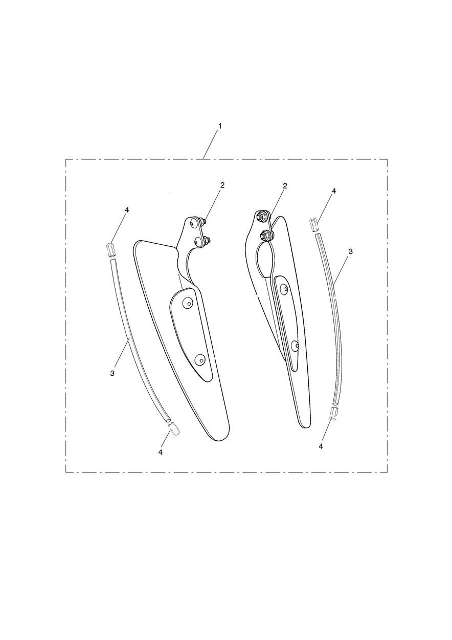 Air Deflector Kit exploded diagram
