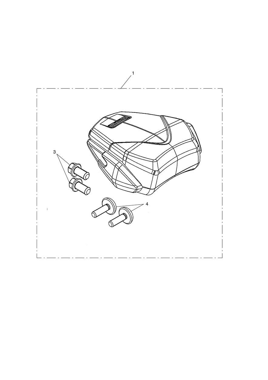 Tail Pack Kit, 10-16L exploded diagram