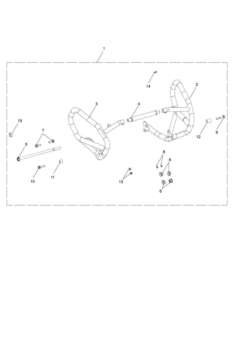 Engine Dresser Bars exploded diagram