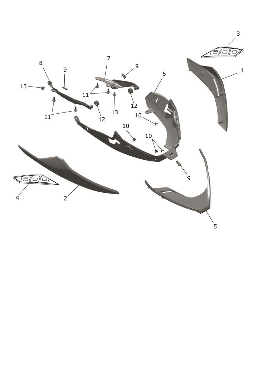 Bellypan exploded diagram