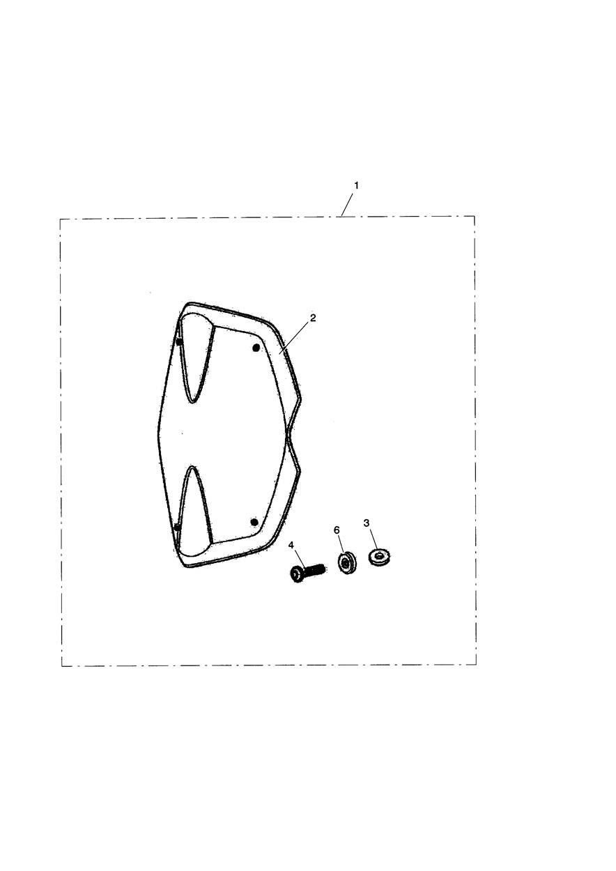 Infill Panel Kit, Pannier exploded diagram