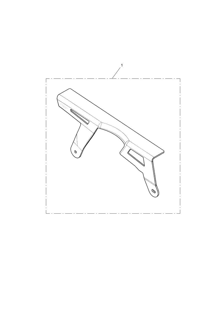 Aluminium Chainguard, Silver exploded diagram