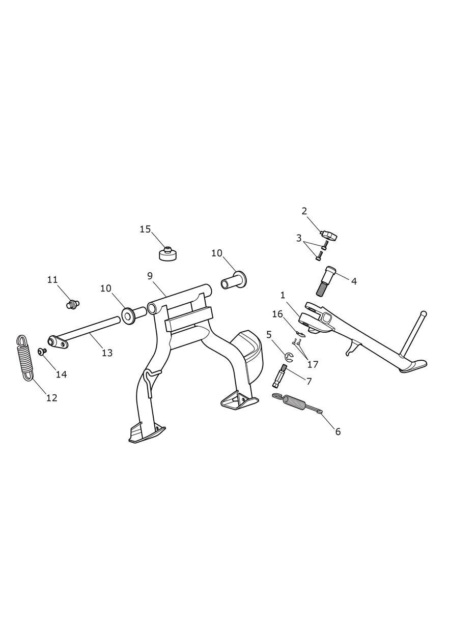 Stands exploded diagram