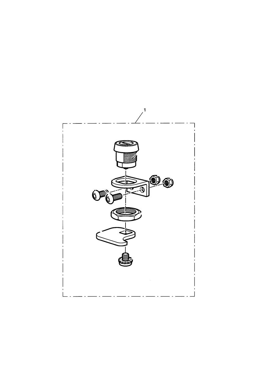 Lock Kit, Quick Release Screen exploded diagram